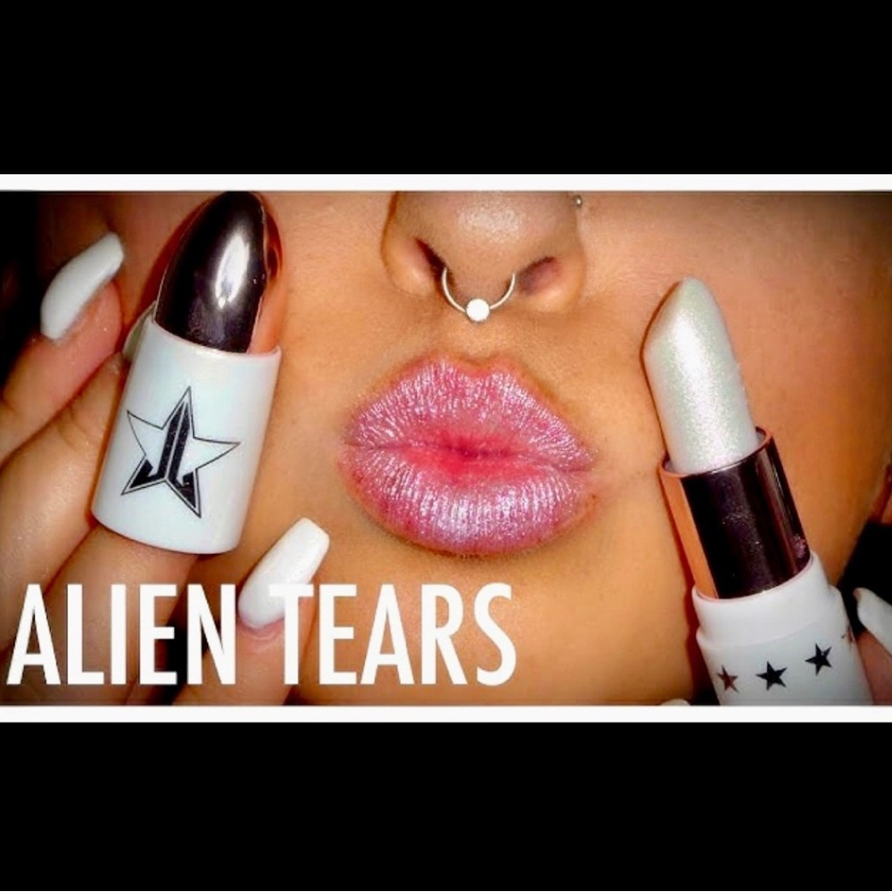Jeffree Star | ‘Alien Tears’ & ‘Galaxy Gold’ Lip Ammunition | NiB L.E. rare - Picture 4 of 16